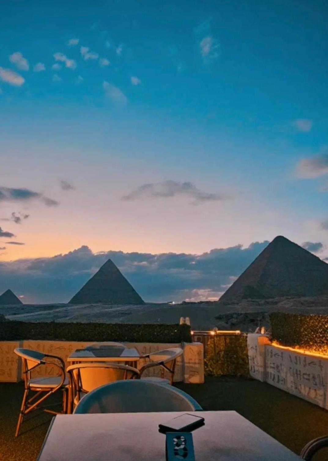מלון Kafret el-Gabal Sequoia Pyramids View מראה חיצוני תמונה